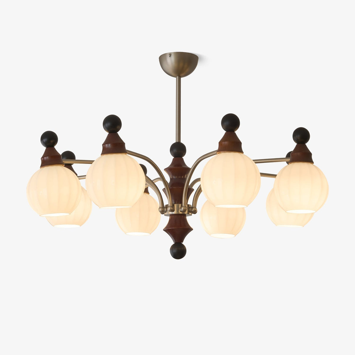 Zosilara Kronleuchter aus Holz im traditionellen Stil