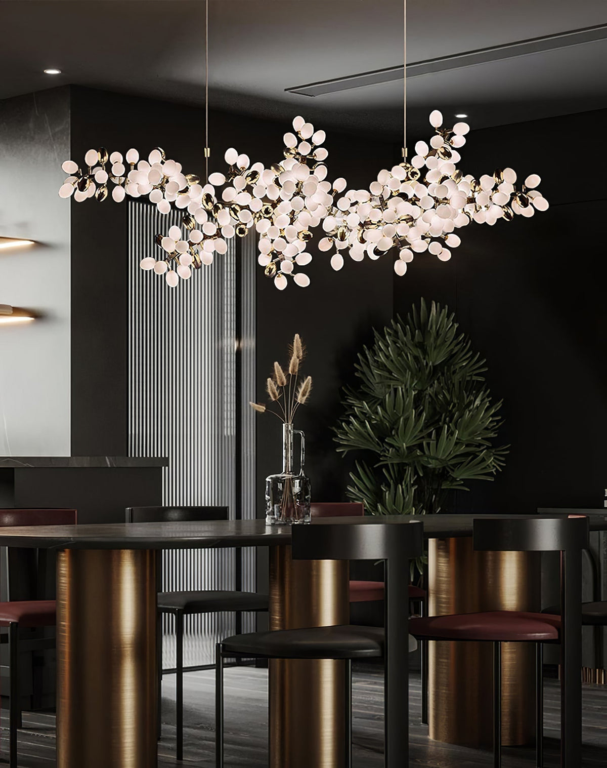 Aldo Elegant Kronleuchter aus Glas