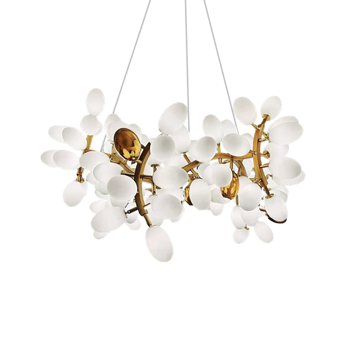 Aldo Elegant Kronleuchter aus Glas