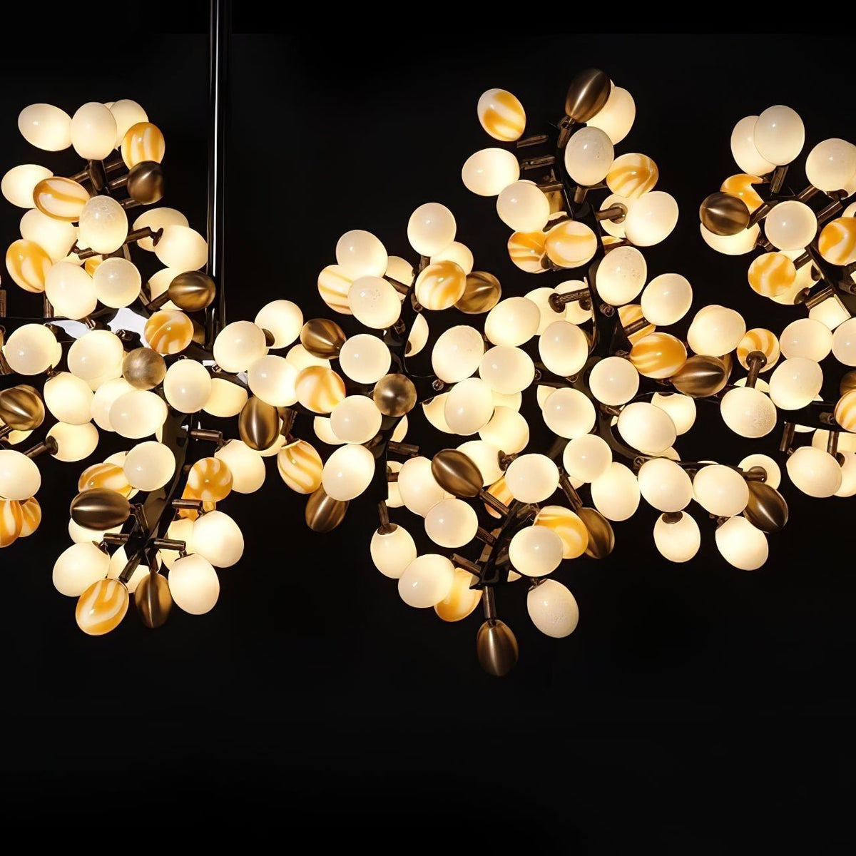 Aldo Elegant Kronleuchter aus Glas