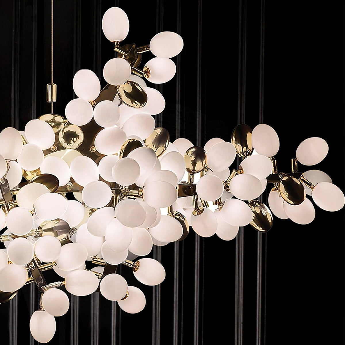 Aldo Elegant Kronleuchter aus Glas
