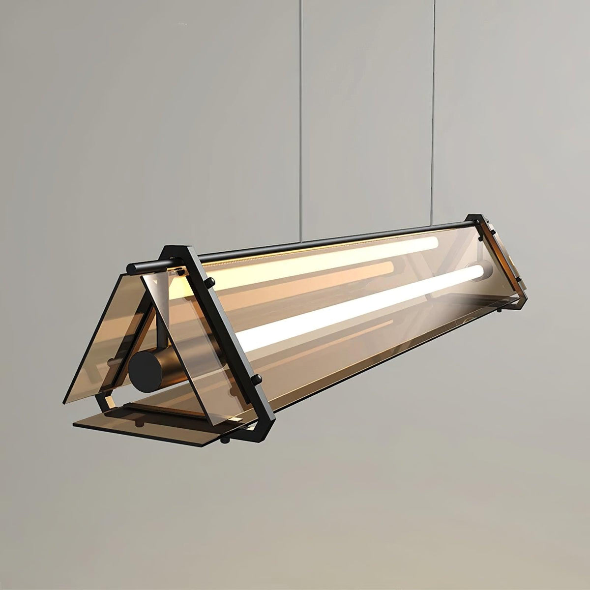 Carven Pendelleuchte aus Glas minimalistisch