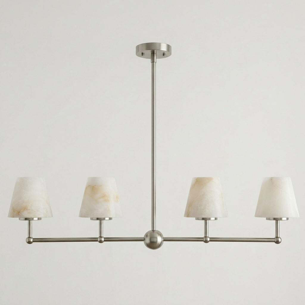 Eastvale9 Alabaster-Kronleuchter