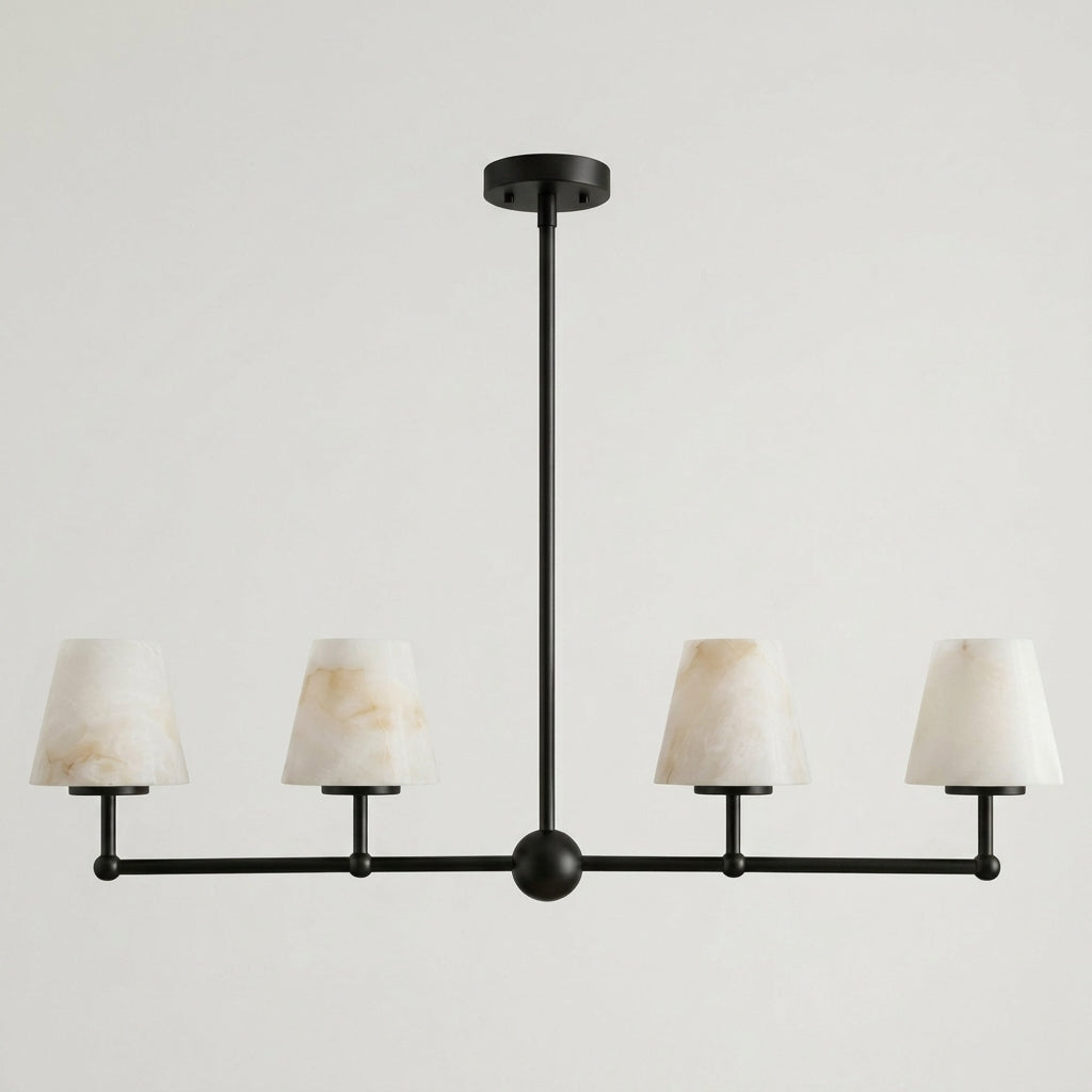 Eastvale9 Alabaster-Kronleuchter