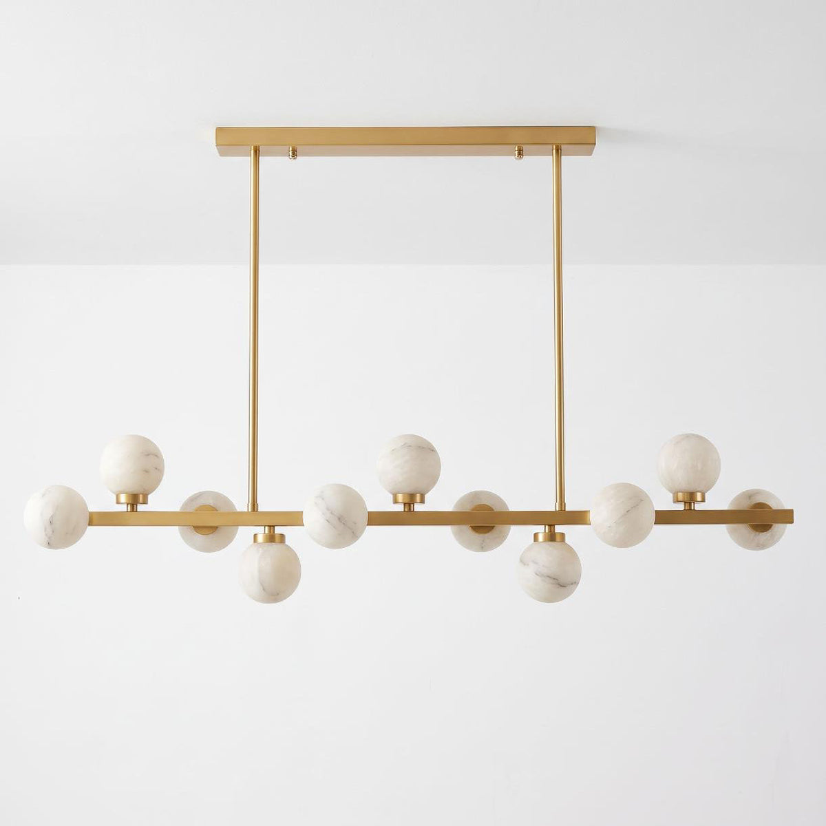 Yelford Alabaster-Kronleuchter