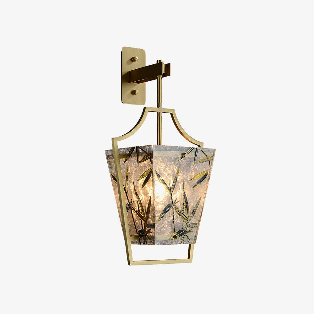 Zenith elegante Messing-Wandleuchte