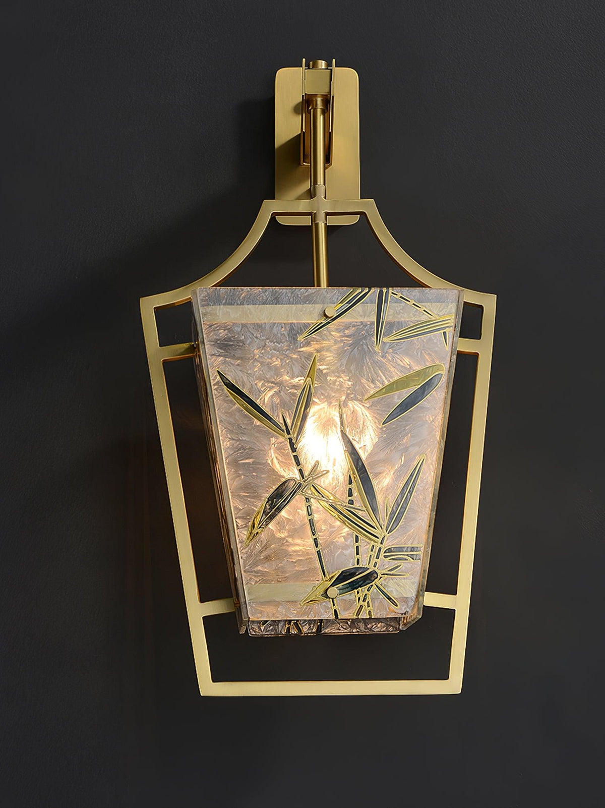 Zenith elegante Messing-Wandleuchte
