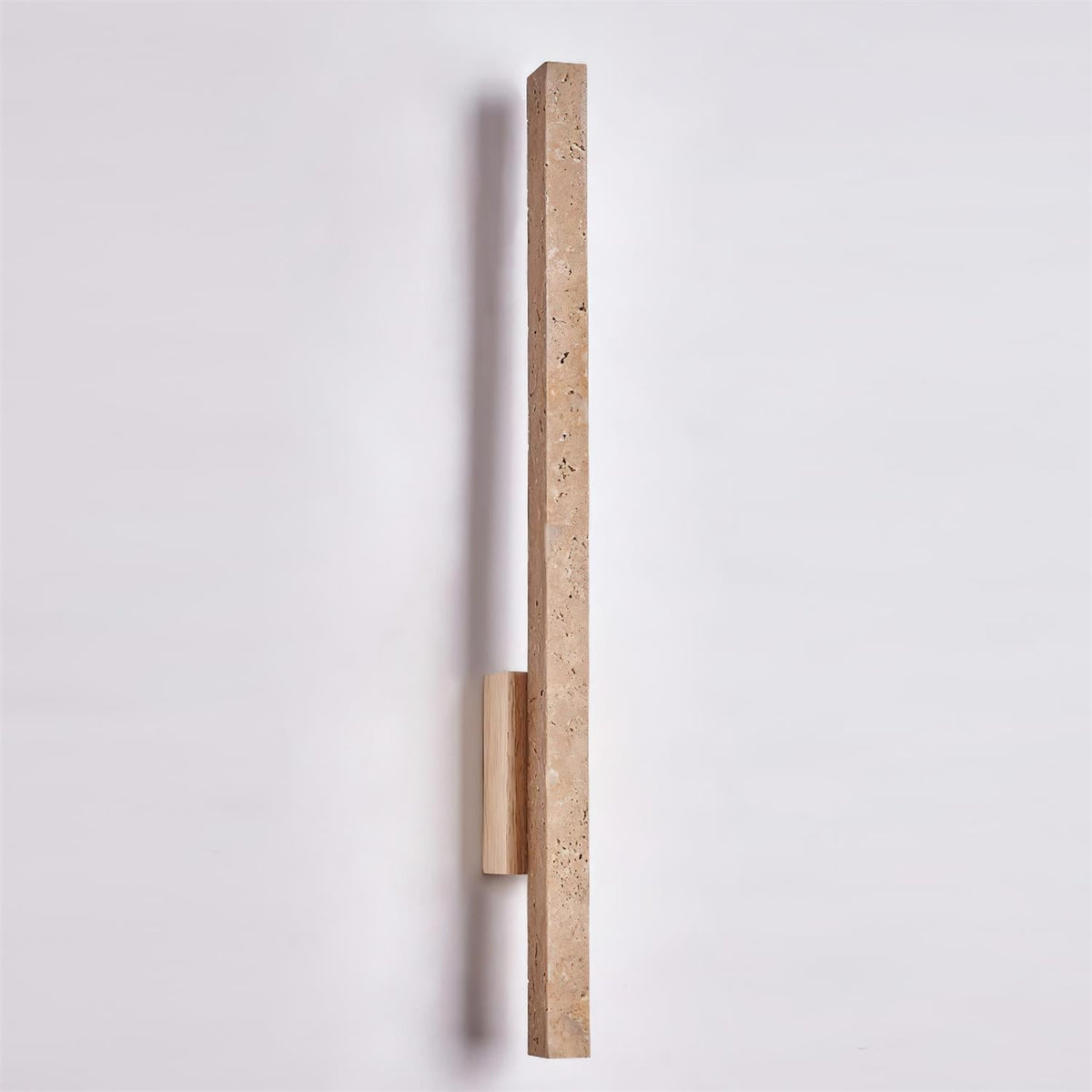 Corvella Wandleuchte Slim Linear Travertin Minimalistisch