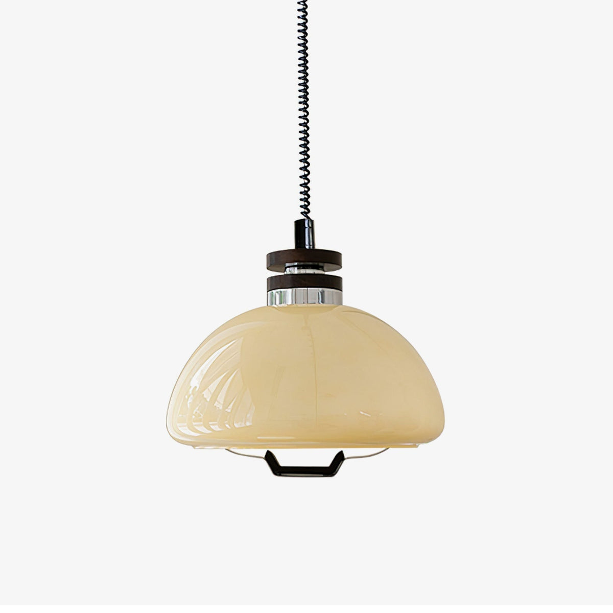 Avvinel skandinavisch Art Pudding Pendelleuchte aus Holz