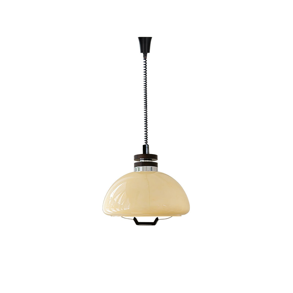 Avvinel skandinavisch Art Pudding Pendelleuchte aus Holz