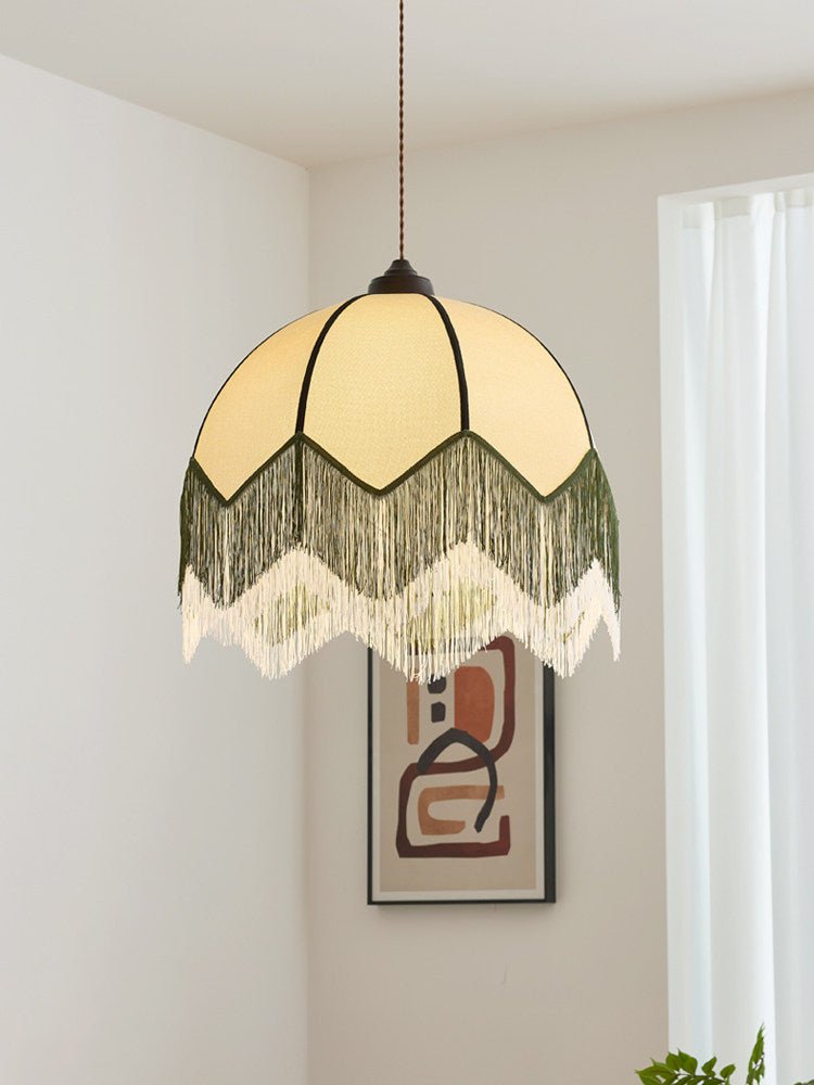 Liorenne Fringe Dome Pendelleuchte