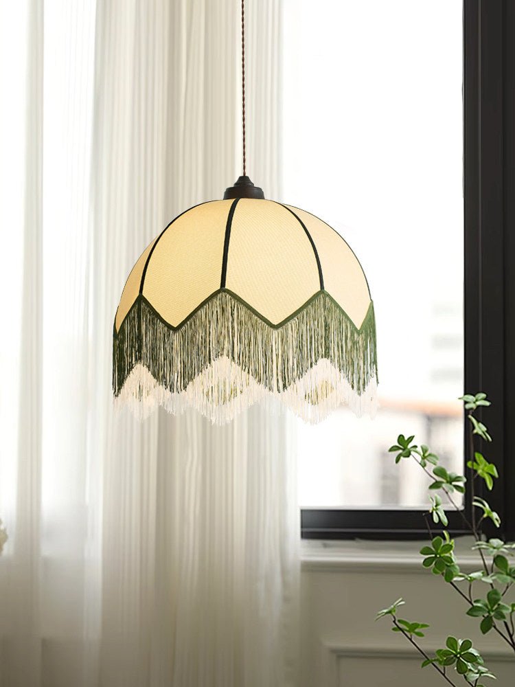 Liorenne Fringe Dome Pendelleuchte