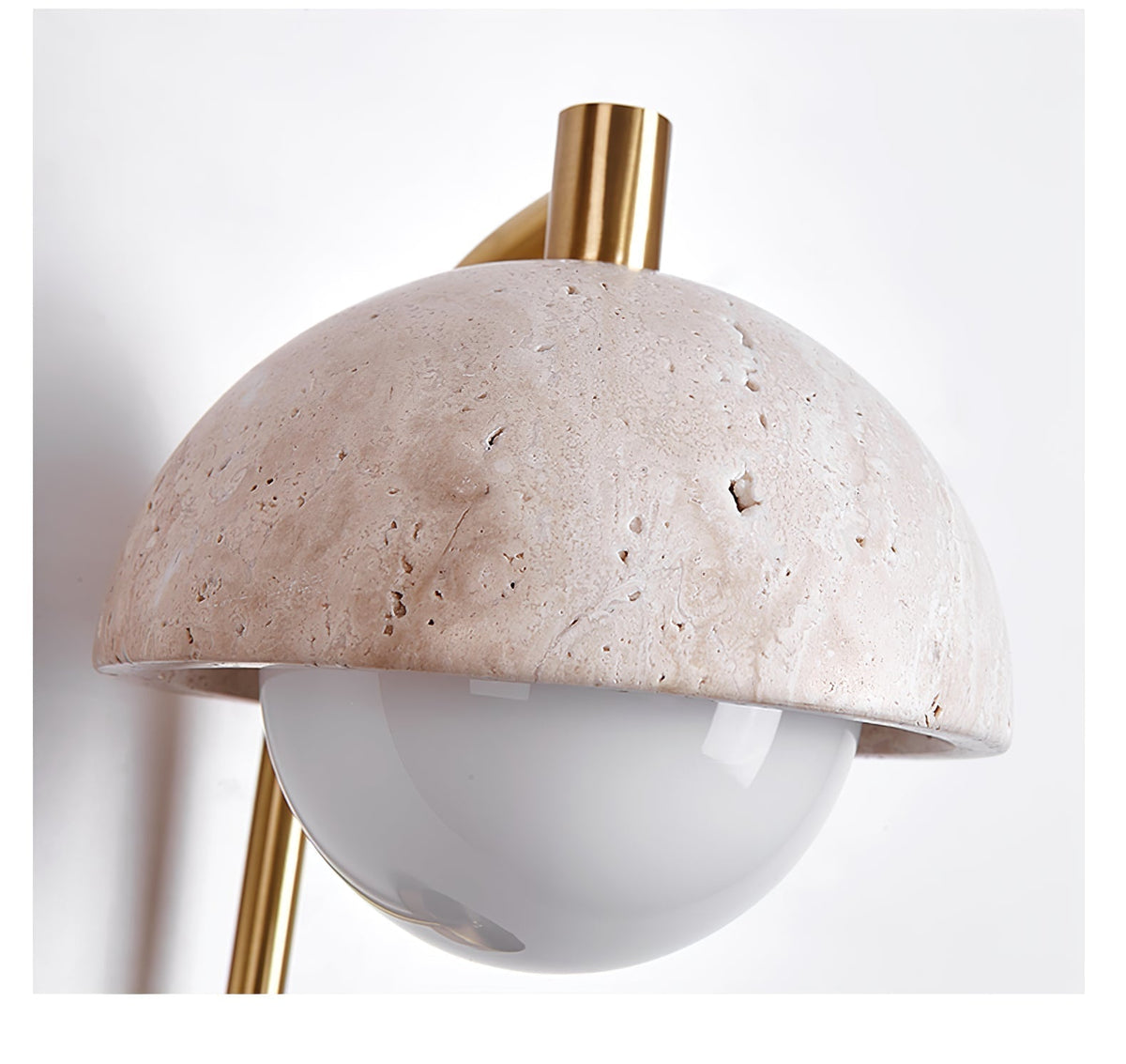Seraaya Travertine Wandleuchte
