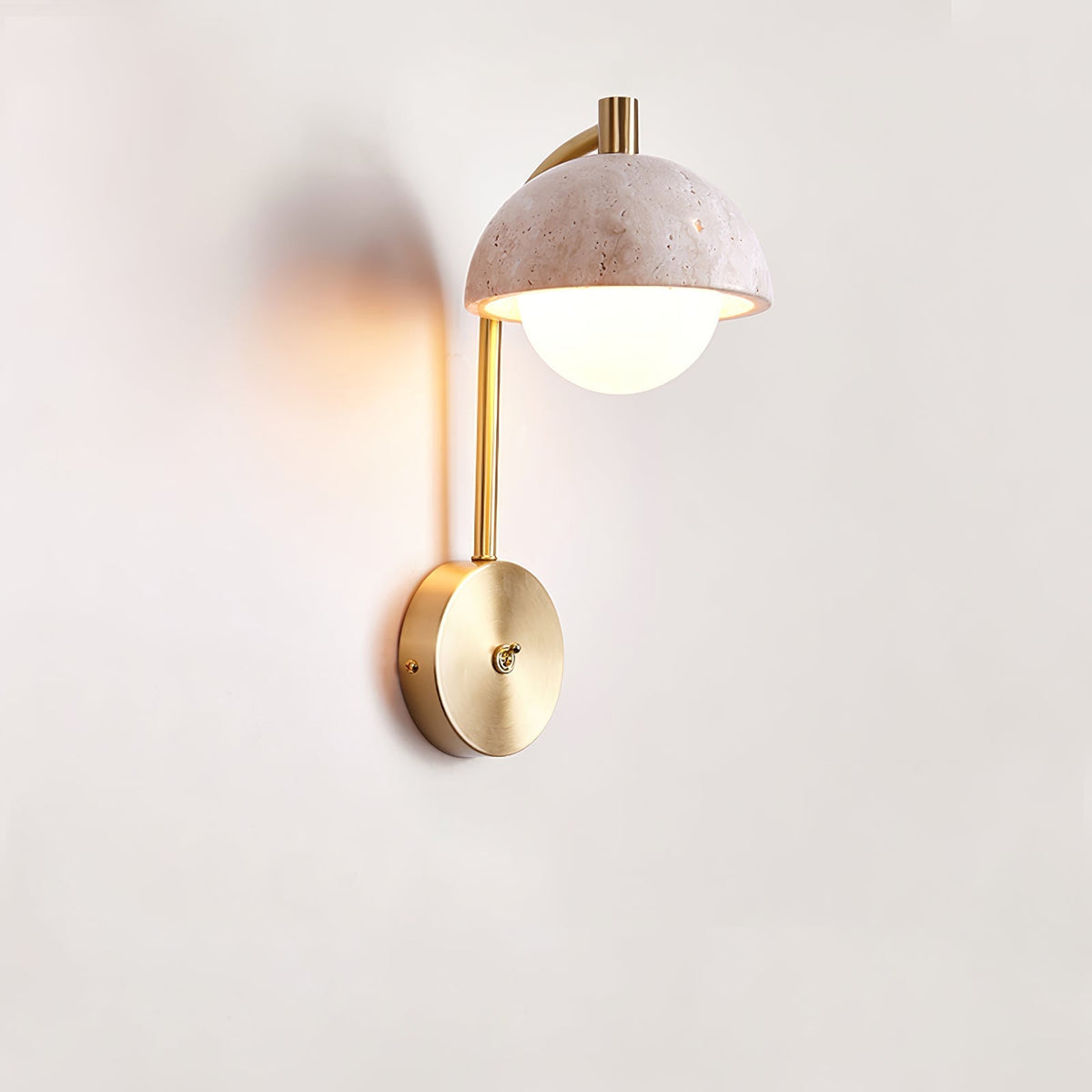Seraaya Travertine Wandleuchte
