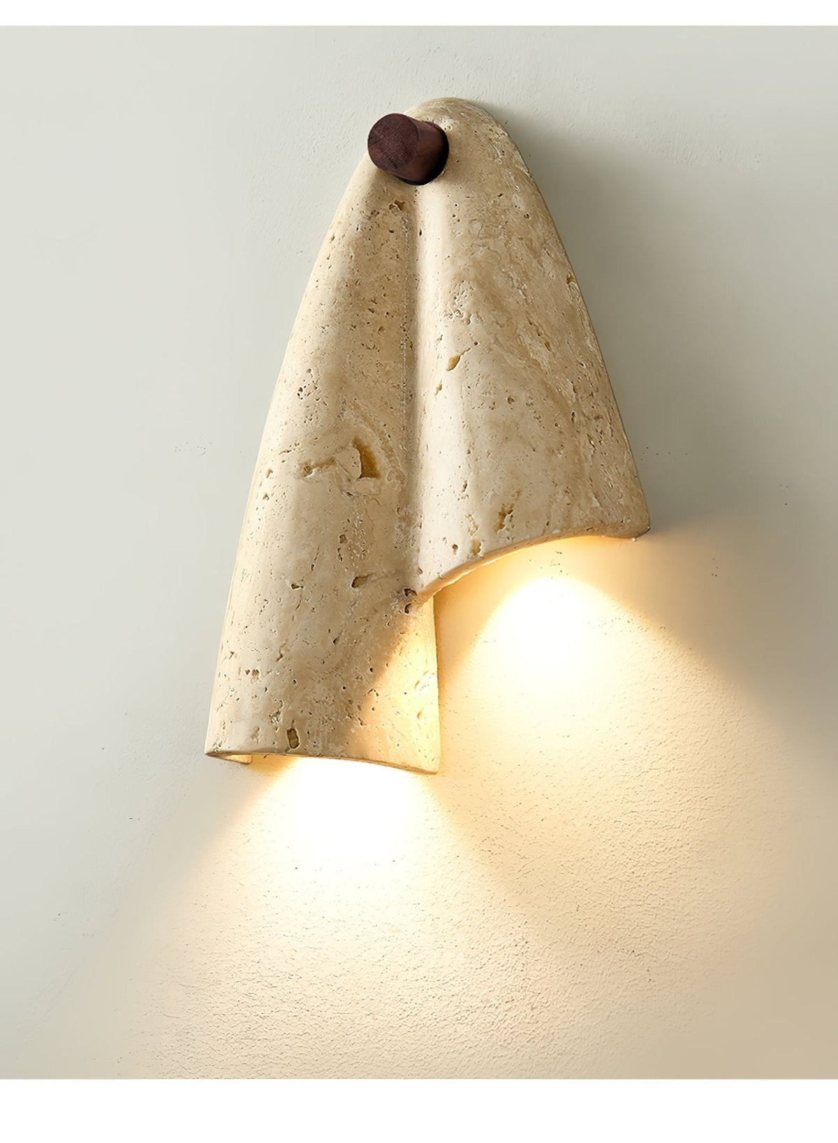 Valeliella Travertine Wandleuchte