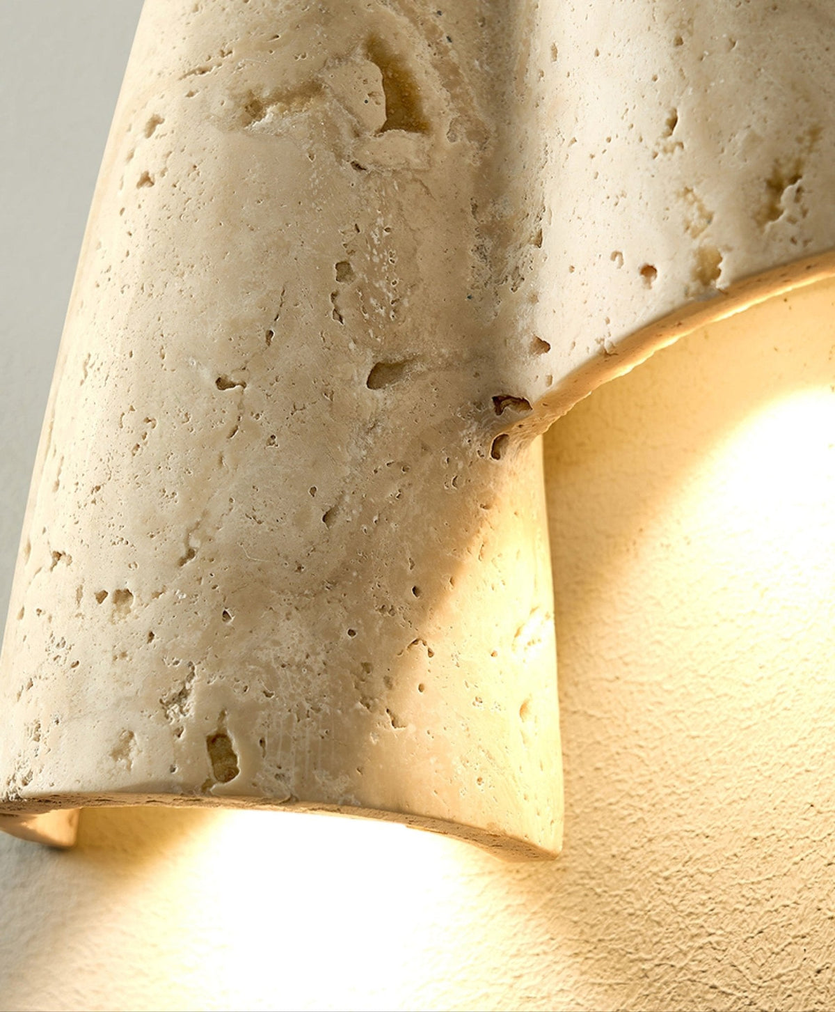Valeliella Travertine Wandleuchte