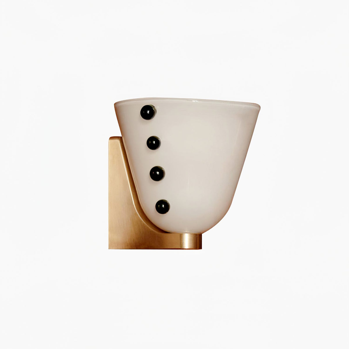 Dominic Minimalistische Wandleuchte aus Glas