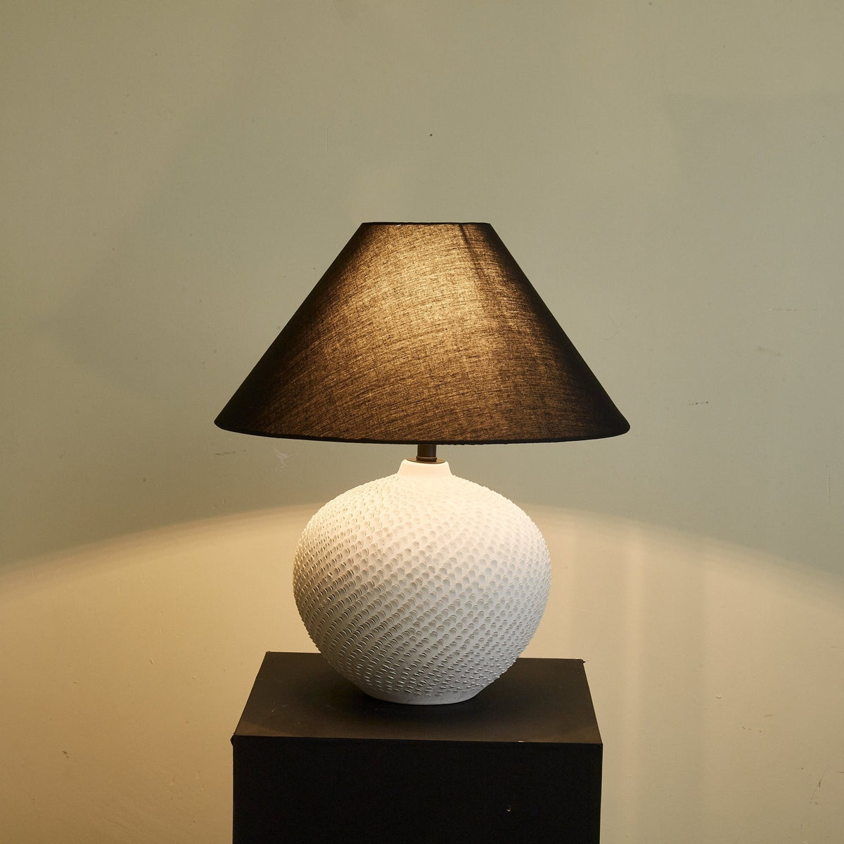 Elaarelle Minimalistische Keramik-Tischlampe