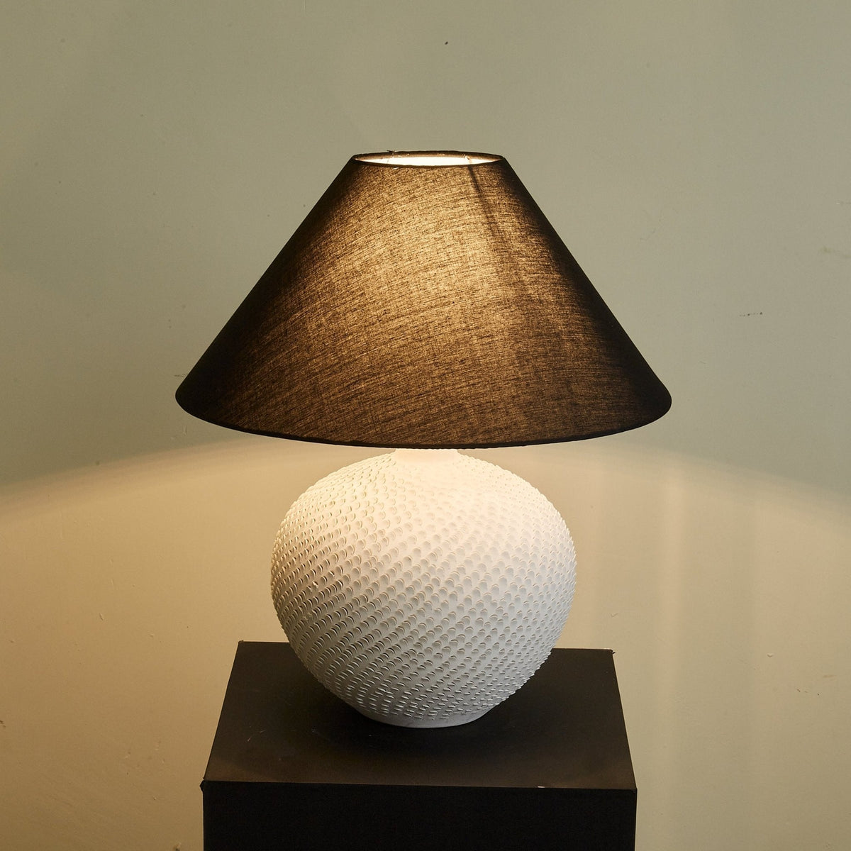 Elaarelle Minimalistische Keramik-Tischlampe