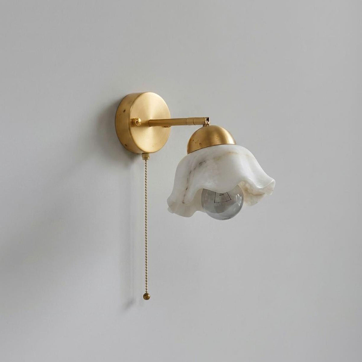 Mavenhurst Alabaster-Wandleuchte
