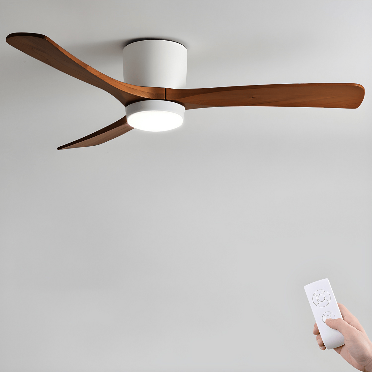 Miroise Deckenventilator mit Beleuchtung
