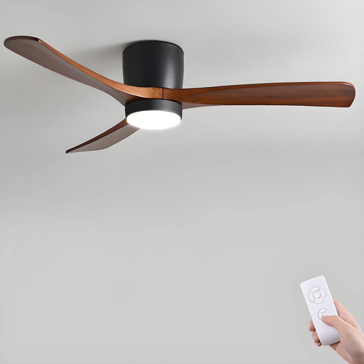 Miroise Deckenventilator mit Beleuchtung