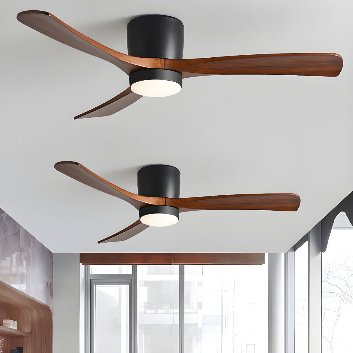 Miroise Deckenventilator mit Beleuchtung