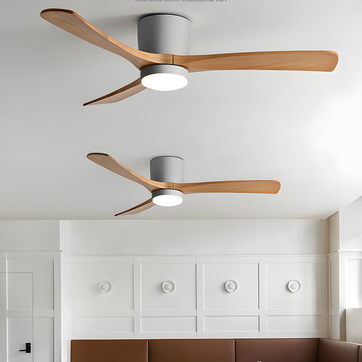 Miroise Deckenventilator mit Beleuchtung
