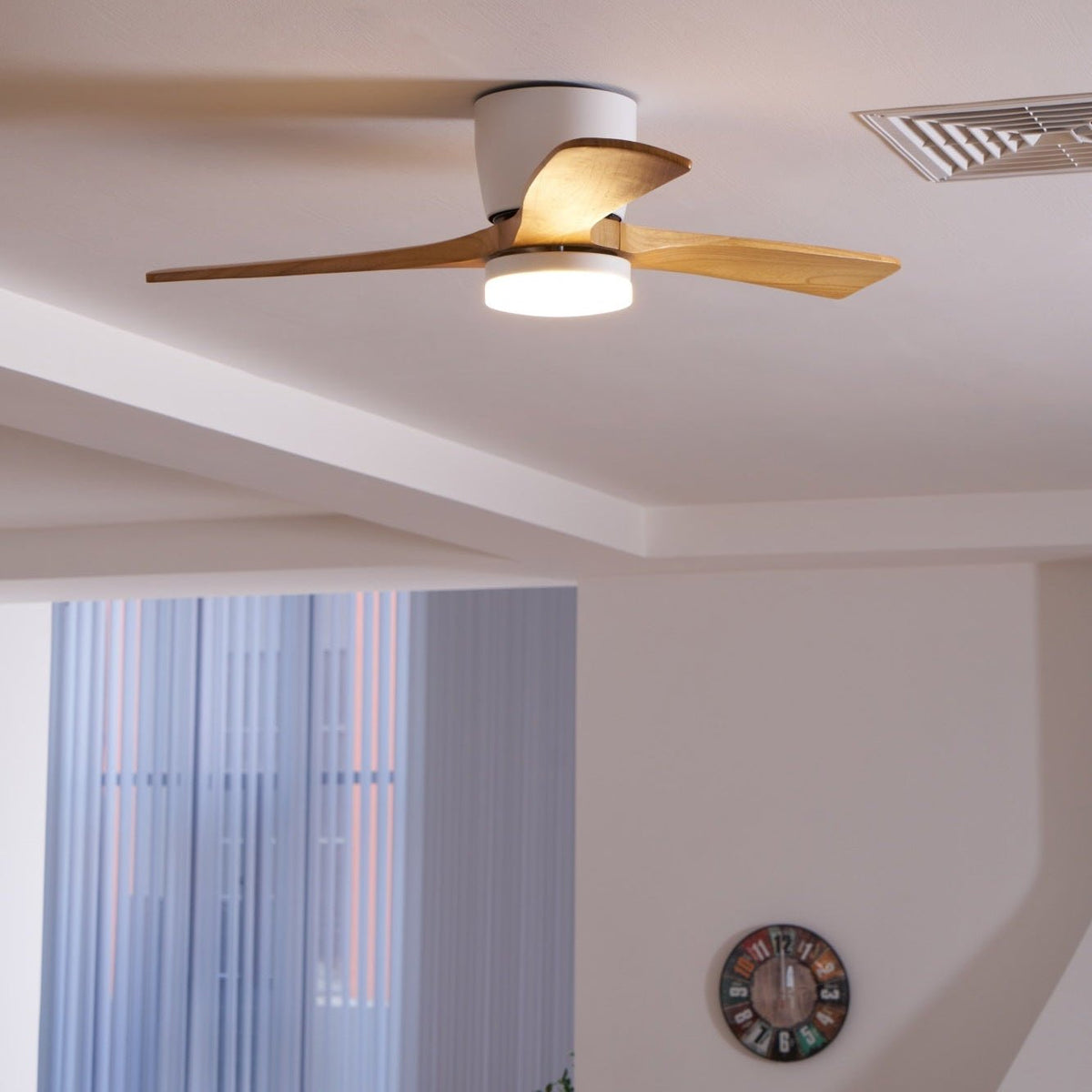Miroise Deckenventilator mit Beleuchtung