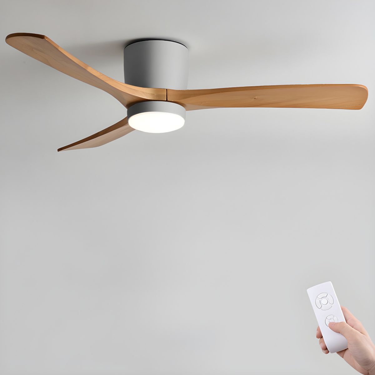 Miroise Deckenventilator mit Beleuchtung