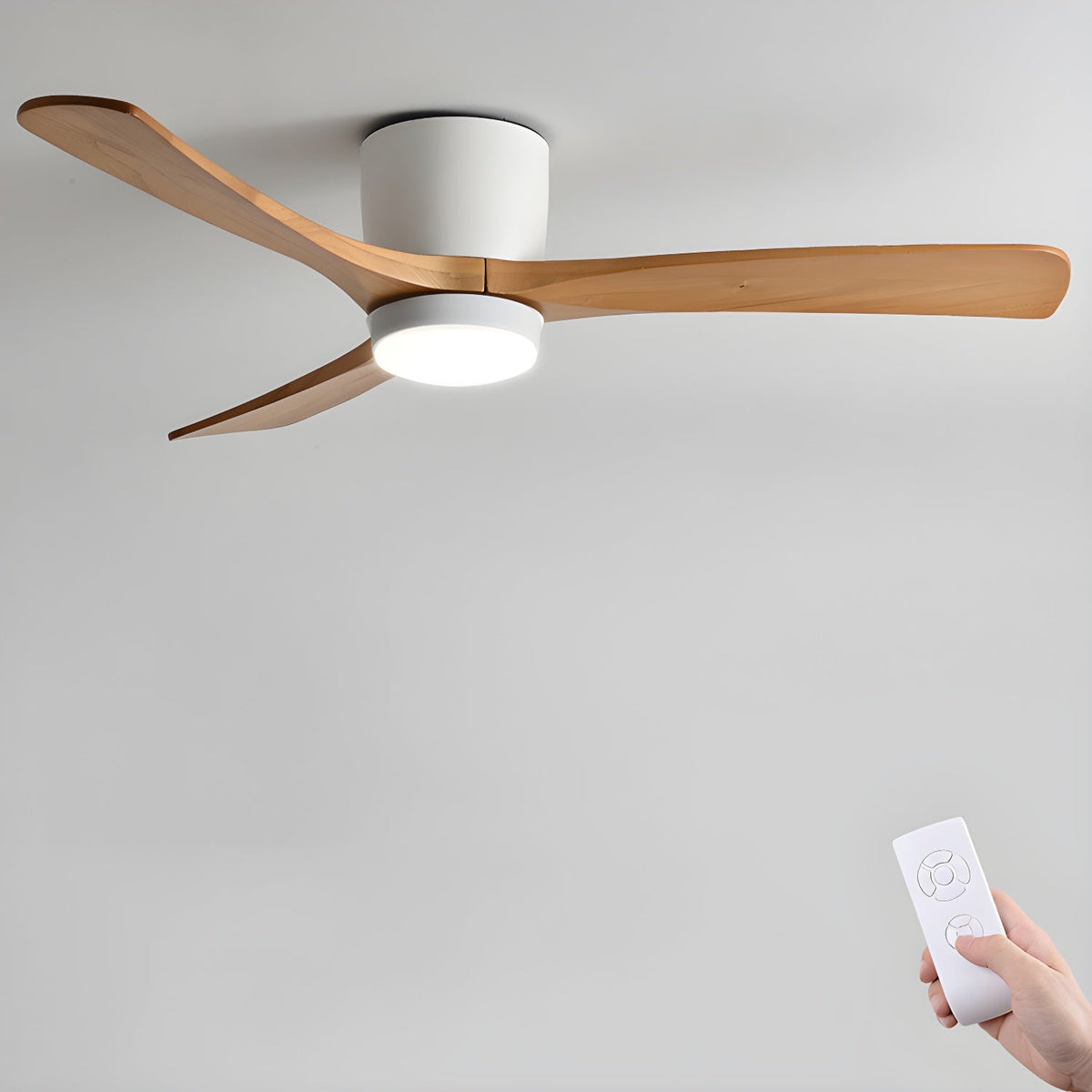 Miroise Deckenventilator mit Beleuchtung