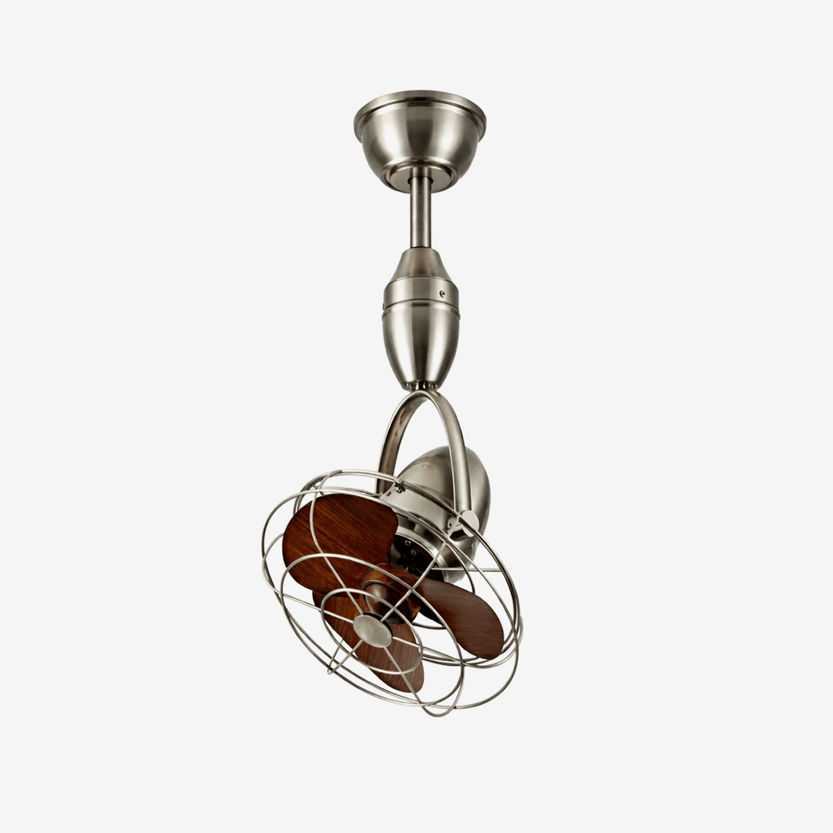 Wexler Deckenventilator mit Beleuchtung in industriellem Design