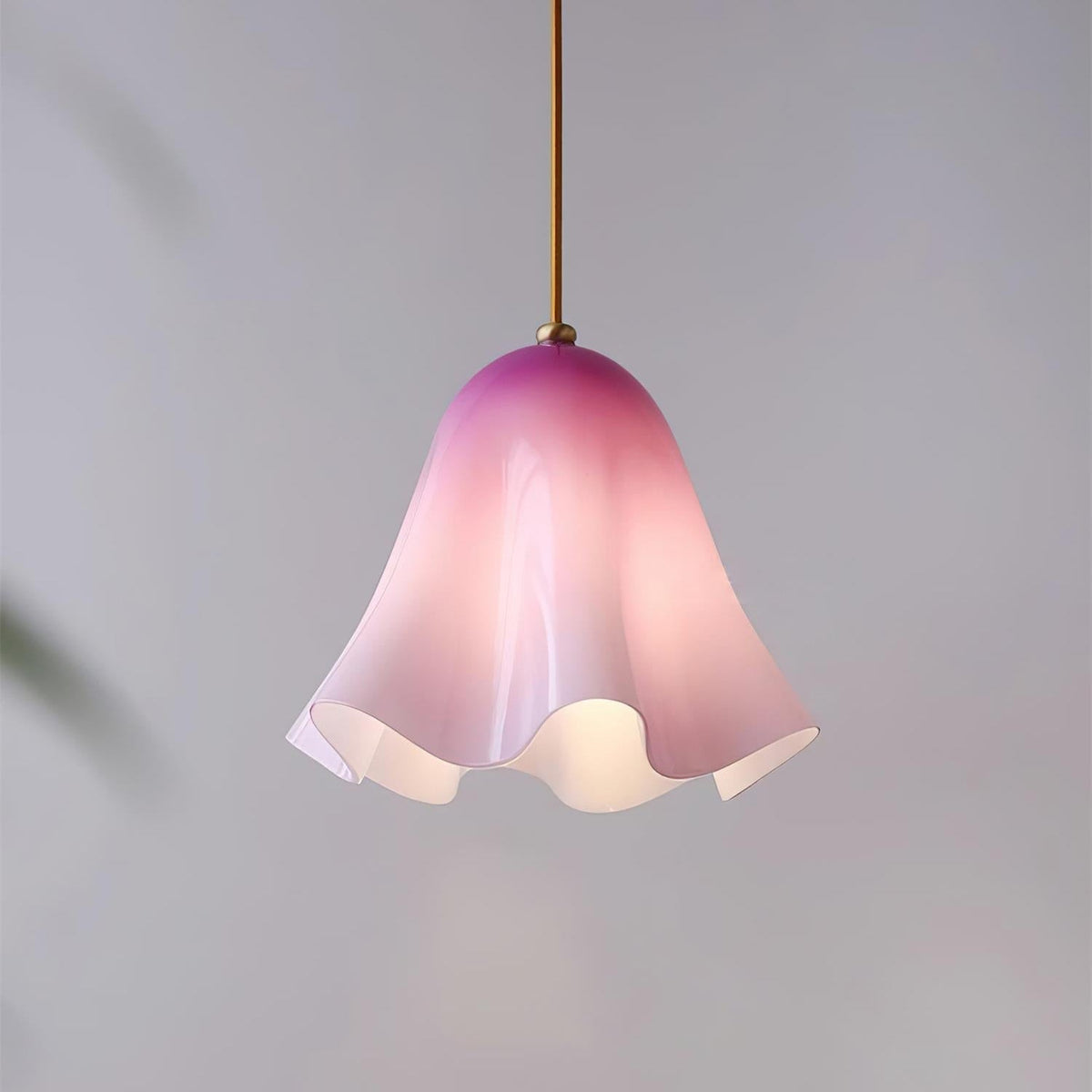 Arden Pendelleuchte aus Glas ohne Perlen