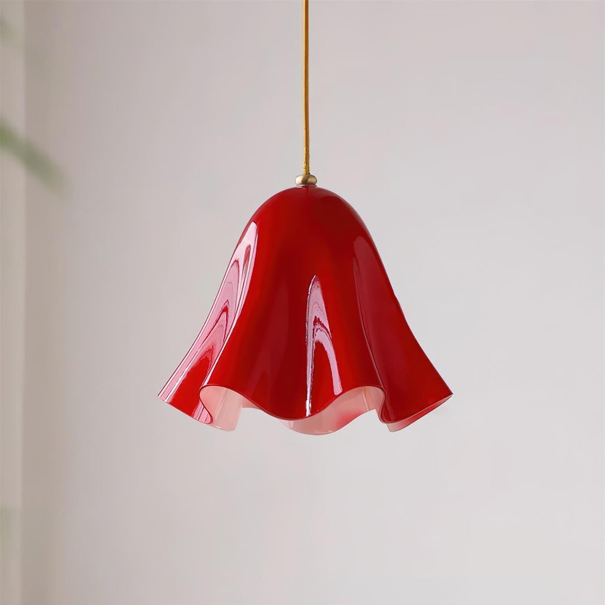 Arden Pendelleuchte aus Glas ohne Perlen