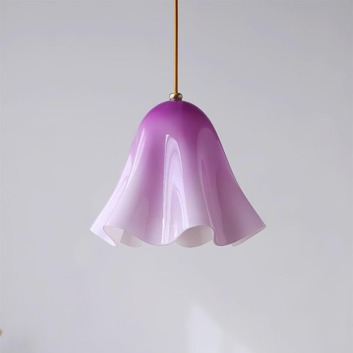 Arden Pendelleuchte aus Glas ohne Perlen