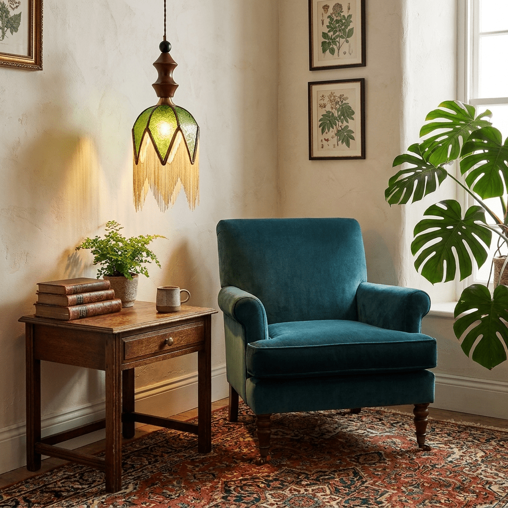 Melisande Verdant Tassel Pendelleuchte