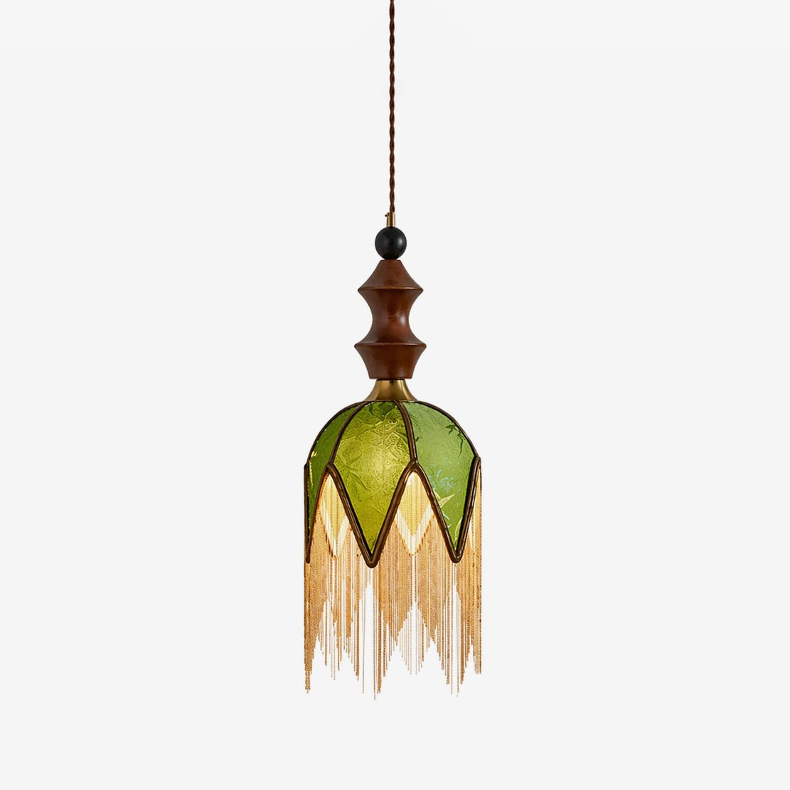 Melisande Verdant Tassel Pendelleuchte