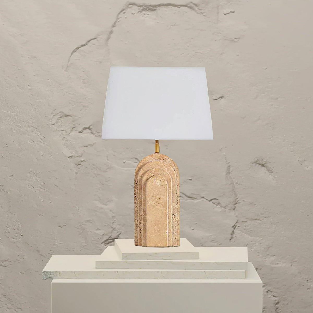 Seralira Travertine Tischleuchte