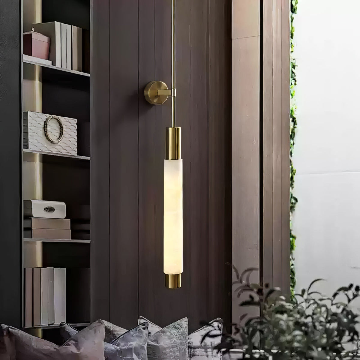 Rico Minimalistische Wandleuchte aus Alabaster