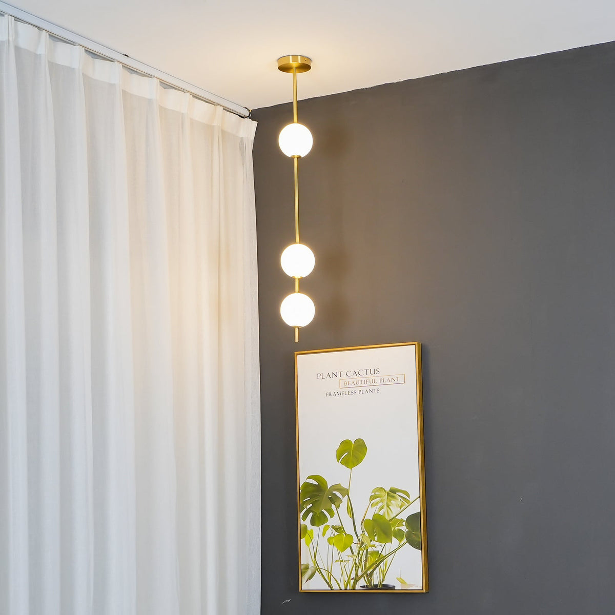 Valem moderne Pendelleuchte aus Messing