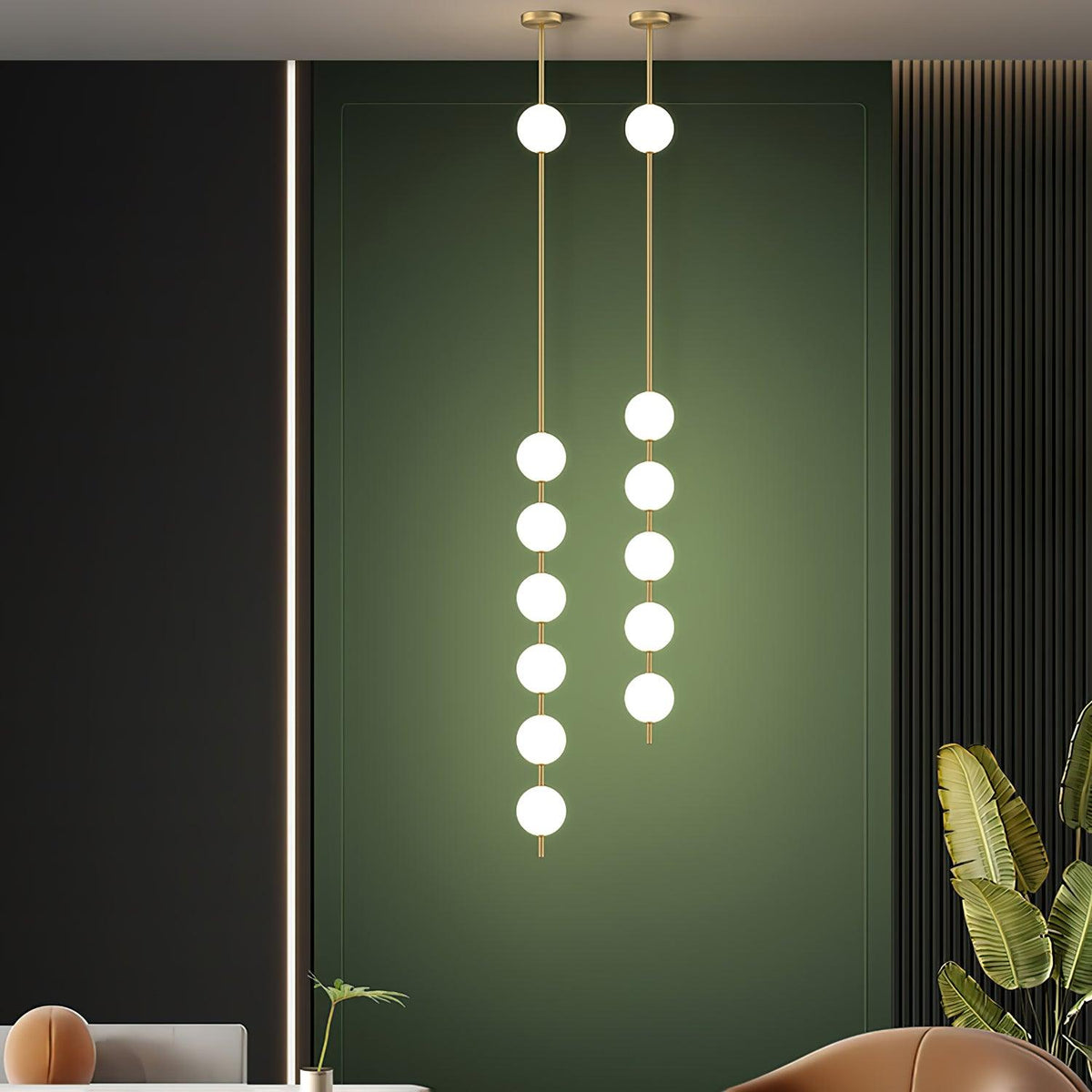 Valem moderne Pendelleuchte aus Messing