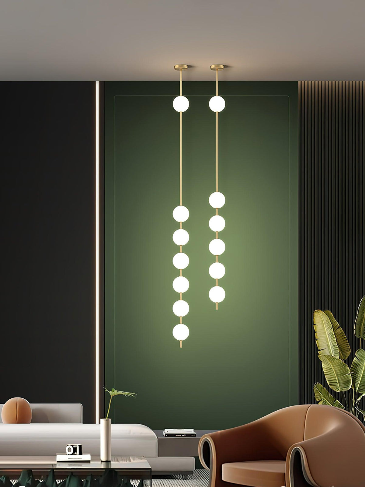 Valem moderne Pendelleuchte aus Messing