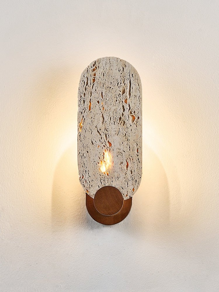 Sereneria Travertine Wandleuchte