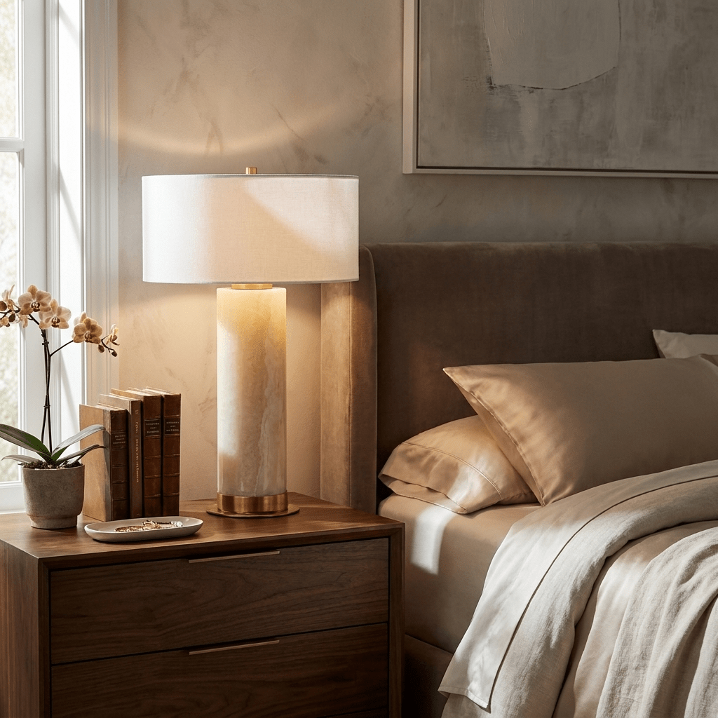 Liororaine Onyx Tischleuchte