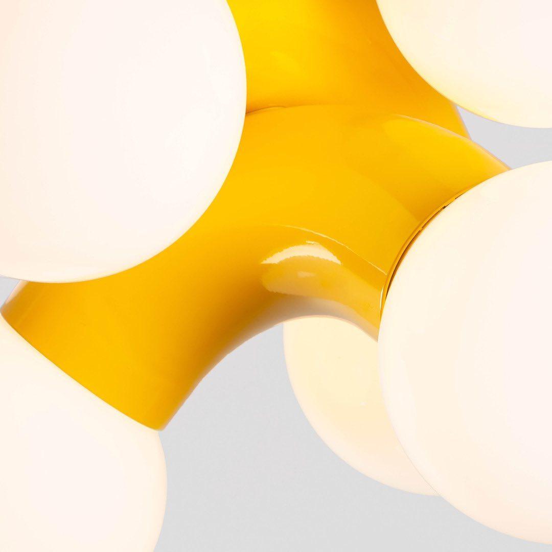 Ermira Premium skandinavische Kunstglas-Pendelleuchte