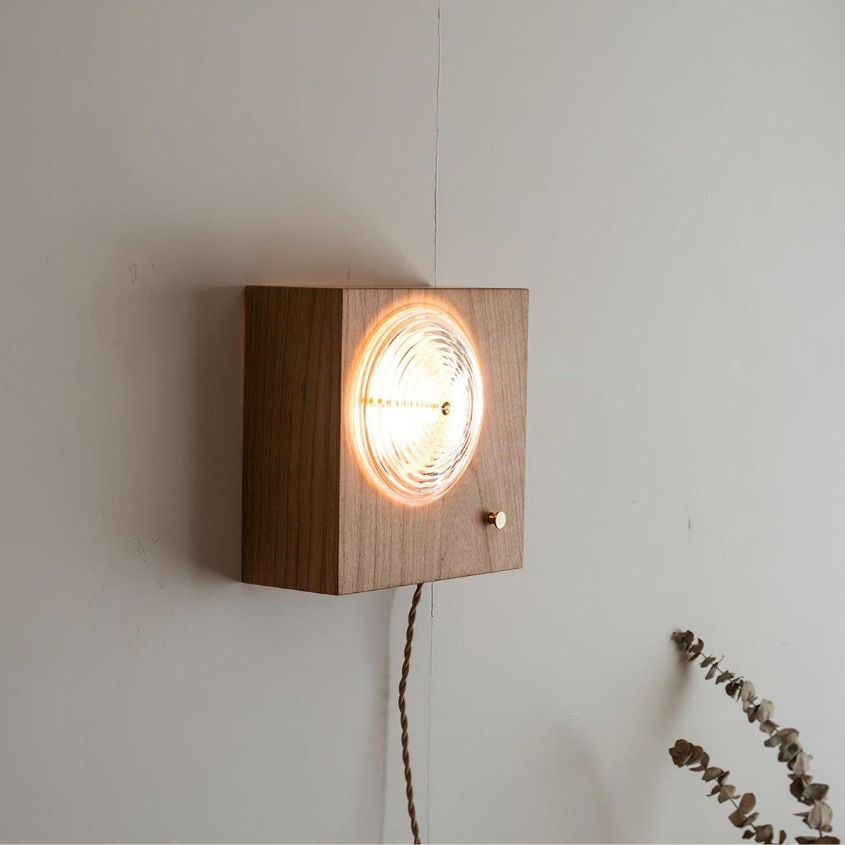 Echo Fashion-Glas-Wandleuchte