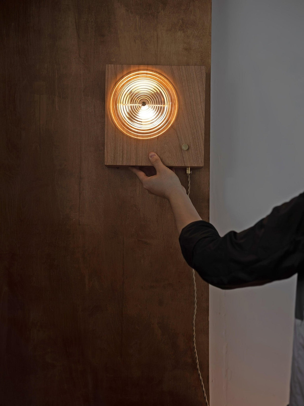 Echo Fashion-Glas-Wandleuchte