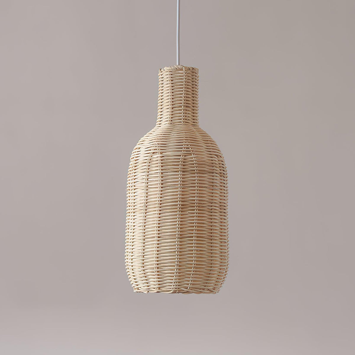 Socan Vintage Rattan Pendelleuchte