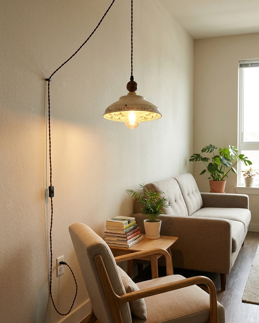 Orelerise Pendelleuchte mit US-Stecker