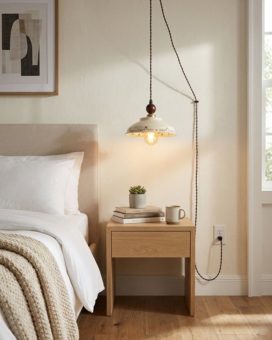 Orelerise Pendelleuchte mit US-Stecker